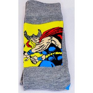 Disney Anime Socks Avengers Marvel Cartoon Figure , THOR  NEW - WOT
